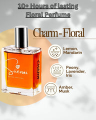 Charm - Floral Perfume for her | 50ml - Siienoi