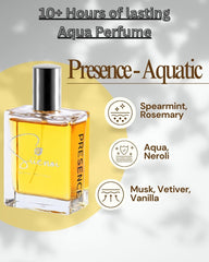 Presence – Aqua Perfume for Men | 50ml - Siienoi